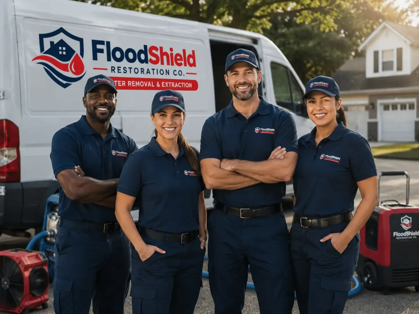 Flood Damage Restoration company in Chaptico, MD